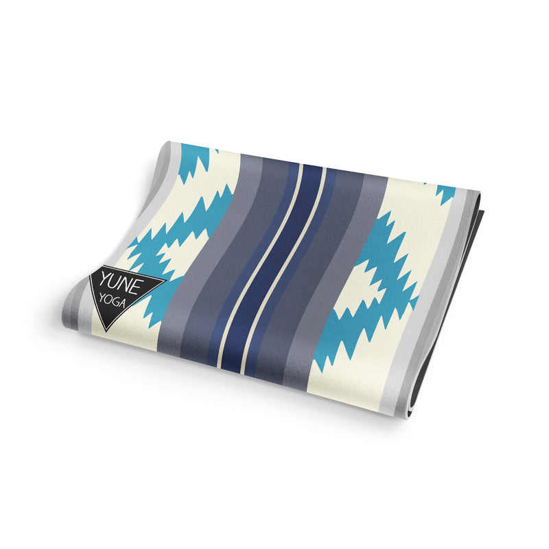 Load image into Gallery viewer, Yune Yoga - Yoga Mat | 6mm Thick | Blue | Non-Slip | Eco Friendly | Yune Yoga | Bear Creek Juniper
