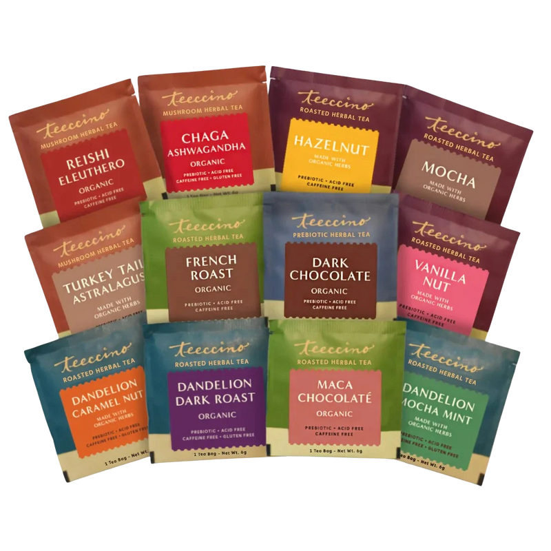 Load image into Gallery viewer, Teeccino - Best Selling Herbal Teas Sampler (12 Flavors)
