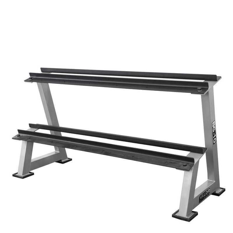 Load image into Gallery viewer, Valor Fitness - Dumbbell 2 Tier Storage Rack
