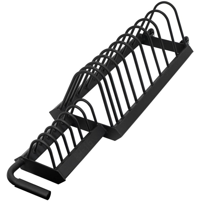 Load image into Gallery viewer, Valor Fitness - Horizontal Weight Plate Storage Rack
