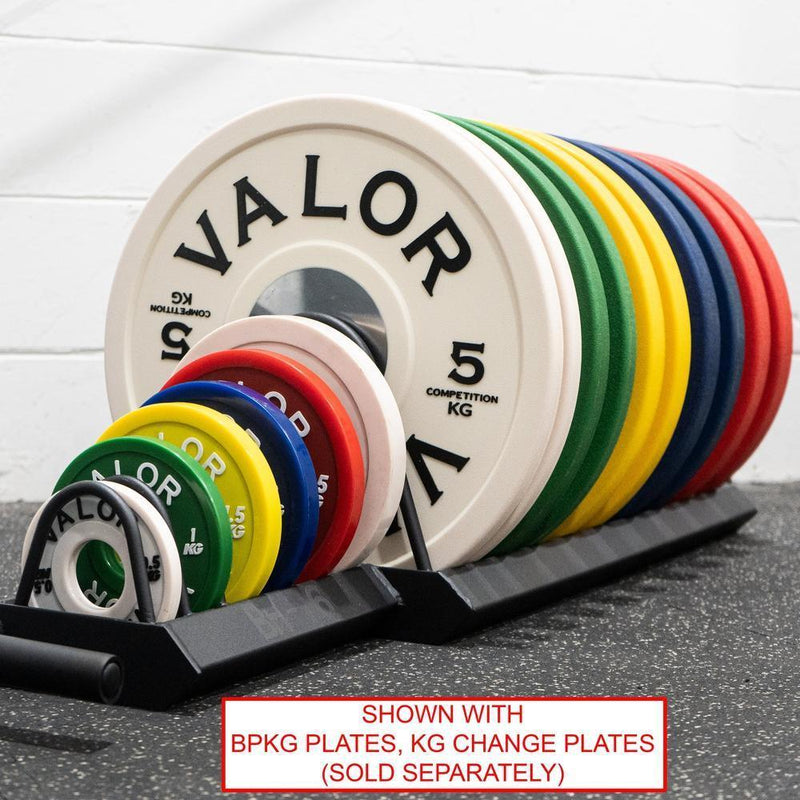 Load image into Gallery viewer, Valor Fitness - Horizontal Weight Plate Storage Rack
