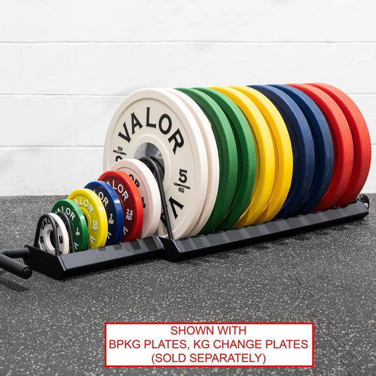 Valor Fitness - Horizontal Weight Plate Storage Rack