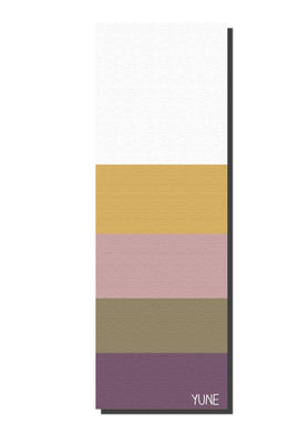 Yune Yoga - Yoga Mat | 6mm Thick | Striped | Non-Slip | Eco Friendly | Yune Yoga | Biarritz