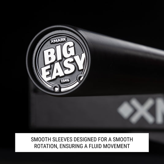 XMARK - Big EasySquat Bar, 210,000 PSI, Weighs 25kg with 32mm Grip