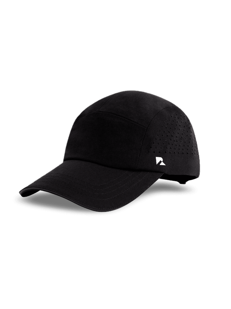 Load image into Gallery viewer, Runner&#39;s Athletics - Blackout 5-Panel Hat
