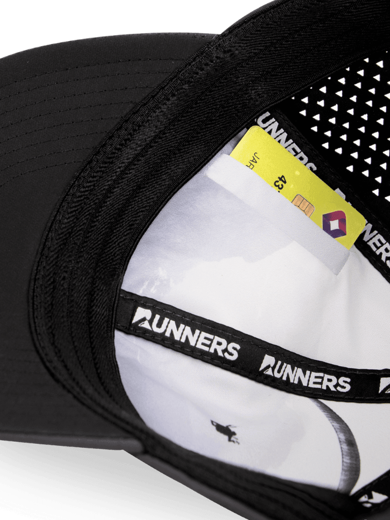 Load image into Gallery viewer, Runner&#39;s Athletics - Blackout Hat
