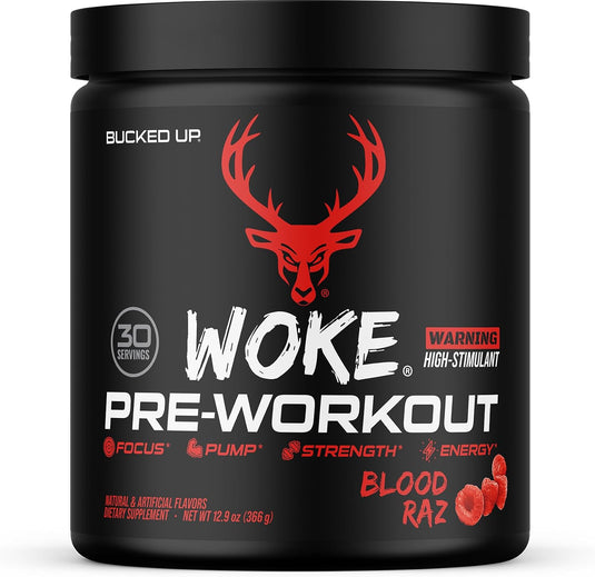 Bucked Up - Woke AF Pre-Workout - Blood Raz