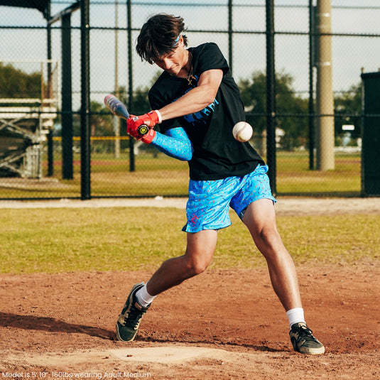 Elite Athletic Gear - Blue Sprinkles Shorts