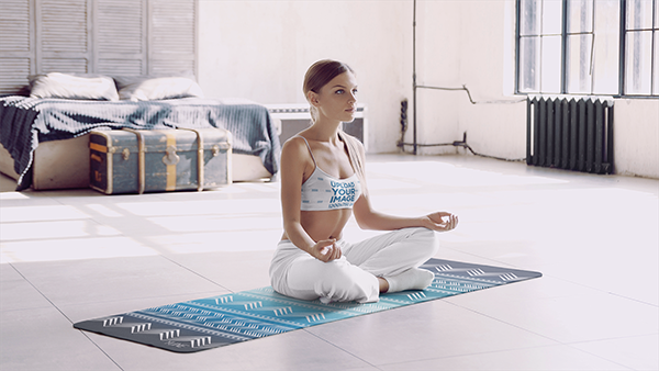 Load image into Gallery viewer, Yune Yoga - Diamond Trekk Travel Yoga Mat
