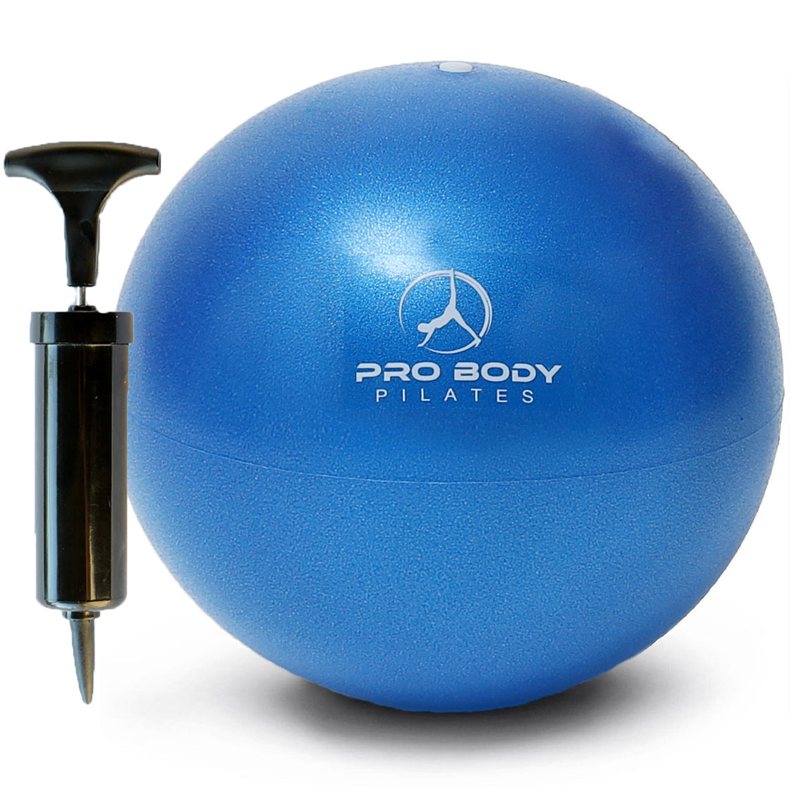 9 Inch Mini Pilates Ball with Pump, Burst-Resistant | ProBody