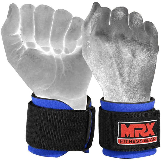 MRX - Weight Lifting Wrist Straps Lifting Wrap Gym Bodybuilding Workout