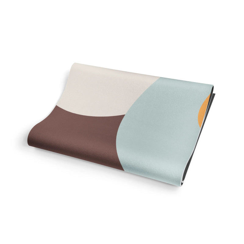 Load image into Gallery viewer, Yune Yoga - Yoga Mat | 6mm Thick | Brown | Non-Slip | Eco Friendly | Yune Yoga | Harper
