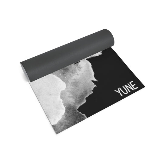 Yune Yoga - Yoga Mat | 6mm Thick | Black | Non-Slip | Eco Friendly | Yune Yoga | Black1