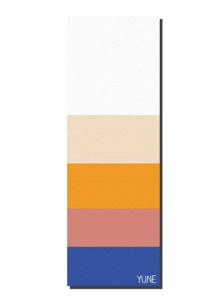 Load image into Gallery viewer, Yune Yoga - Yoga Mat | 6mm Thick | Striped | Non-Slip | Eco Friendly | Yune Yoga | Bondi
