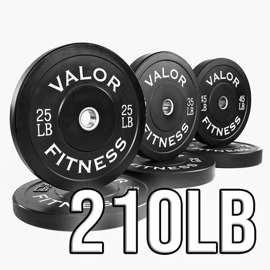 Valor Fitness - Rubber Bumper Plates (LB)