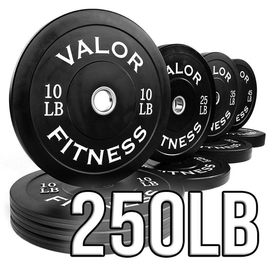 Valor Fitness - Rubber Bumper Plates (LB)