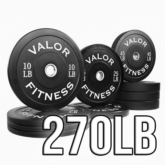 Valor Fitness - Rubber Bumper Plates (LB)