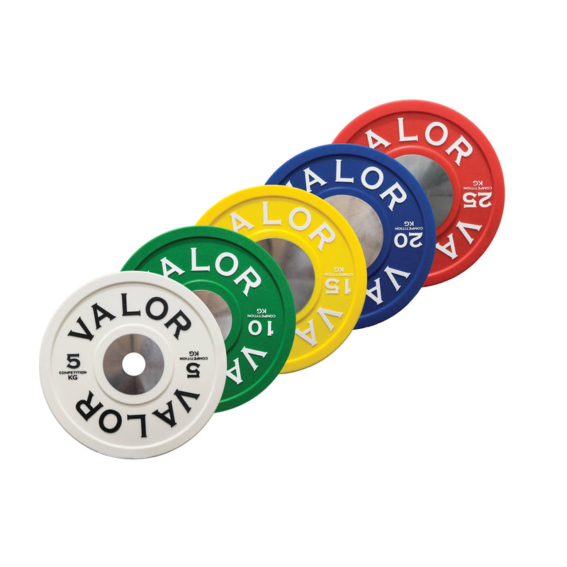 Load image into Gallery viewer, Valor Fitness - Competition Urethane Bumper Plates (KG)
