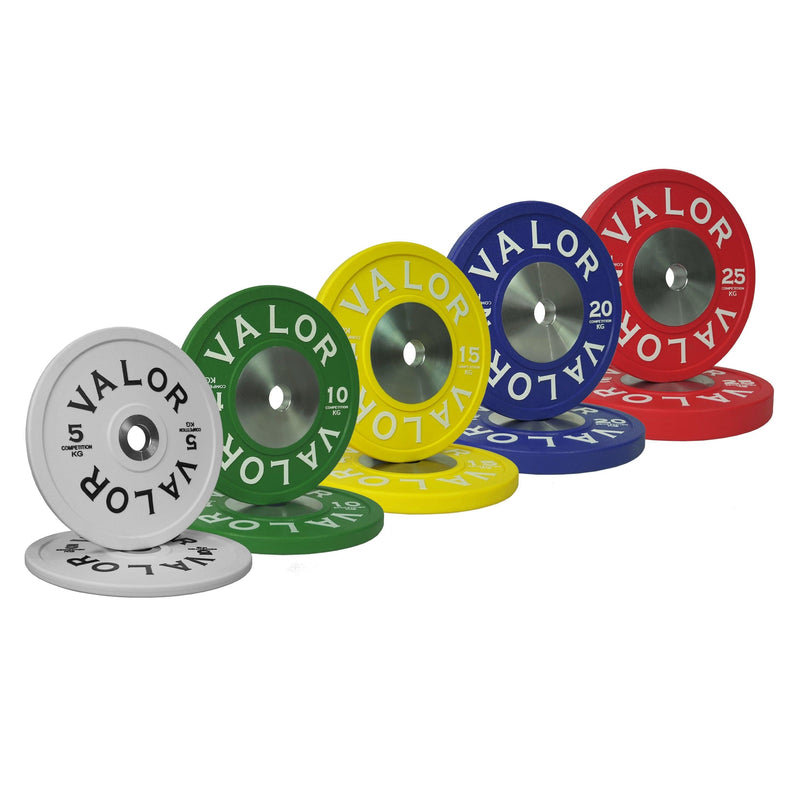 Load image into Gallery viewer, Valor Fitness - Competition Urethane Bumper Plates (KG)
