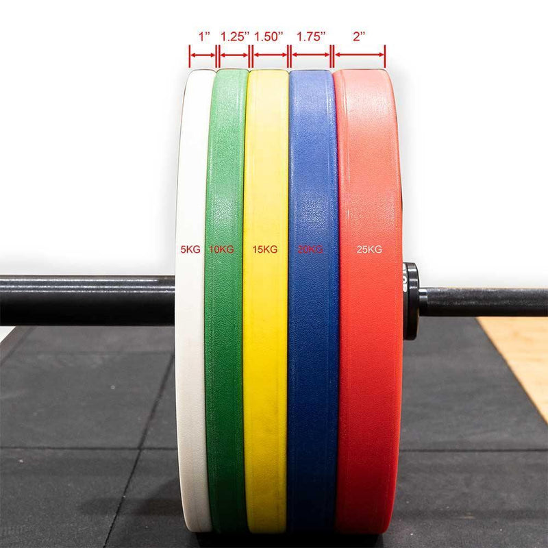 Load image into Gallery viewer, Valor Fitness - Competition Urethane Bumper Plates (KG)
