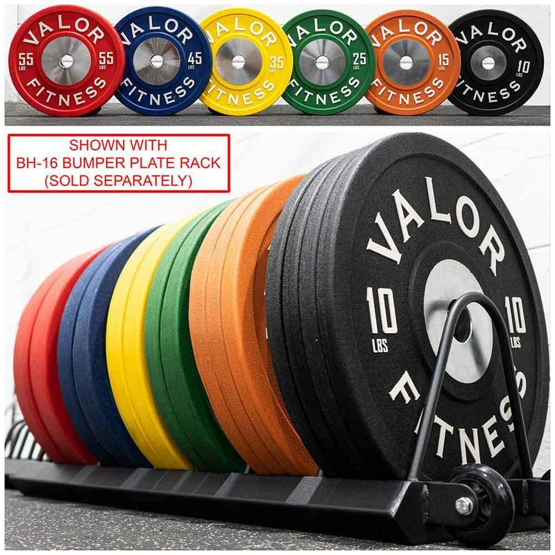 Load image into Gallery viewer, Valor Fitness - Competition Urethane Bumper Plates (LB)
