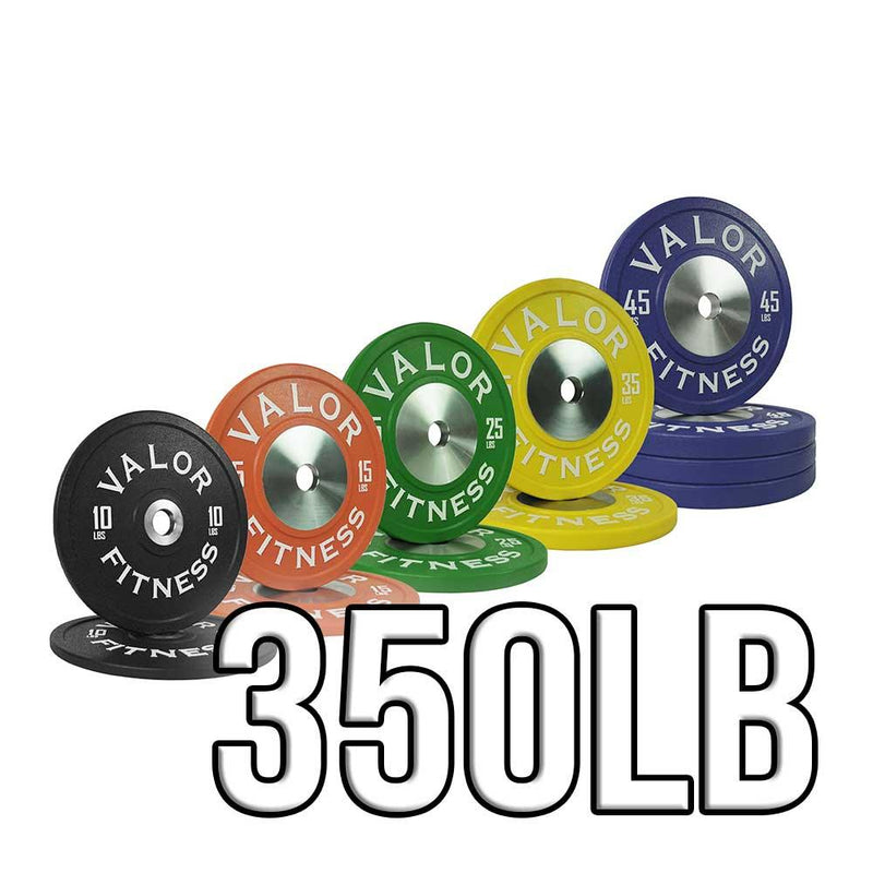 Load image into Gallery viewer, Valor Fitness - Competition Urethane Bumper Plates (LB)
