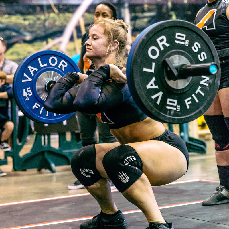 Load image into Gallery viewer, Valor Fitness - Competition Urethane Bumper Plates (LB)
