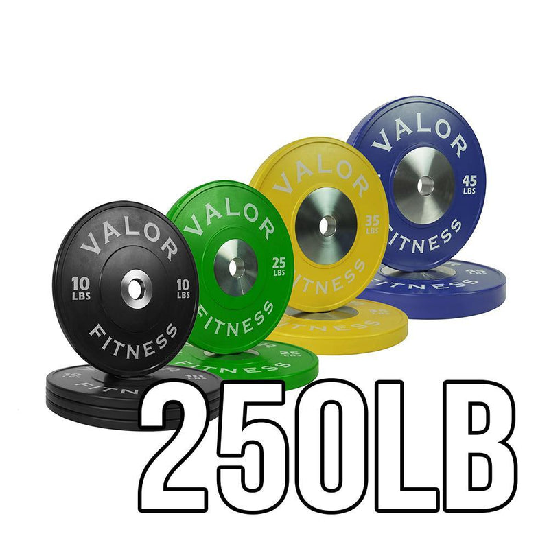 Load image into Gallery viewer, Valor Fitness - Competition Rubber Bumper Plates (LB)

