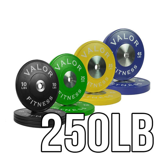 Valor Fitness - Competition Rubber Bumper Plates (LB)