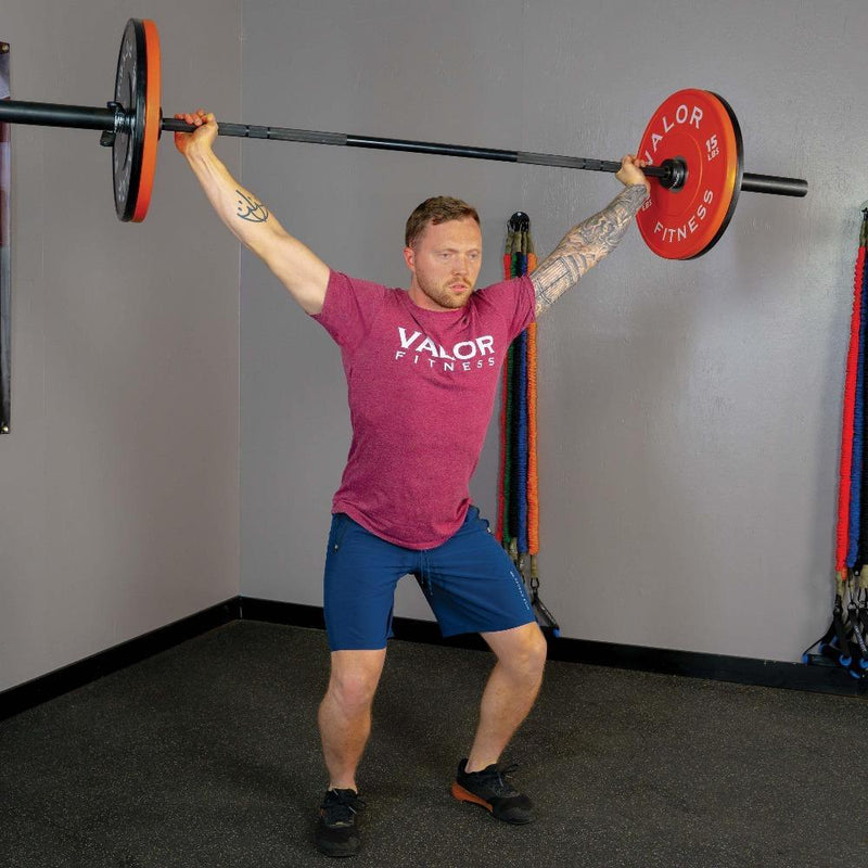 Load image into Gallery viewer, Valor Fitness - Competition Rubber Bumper Plates (LB)
