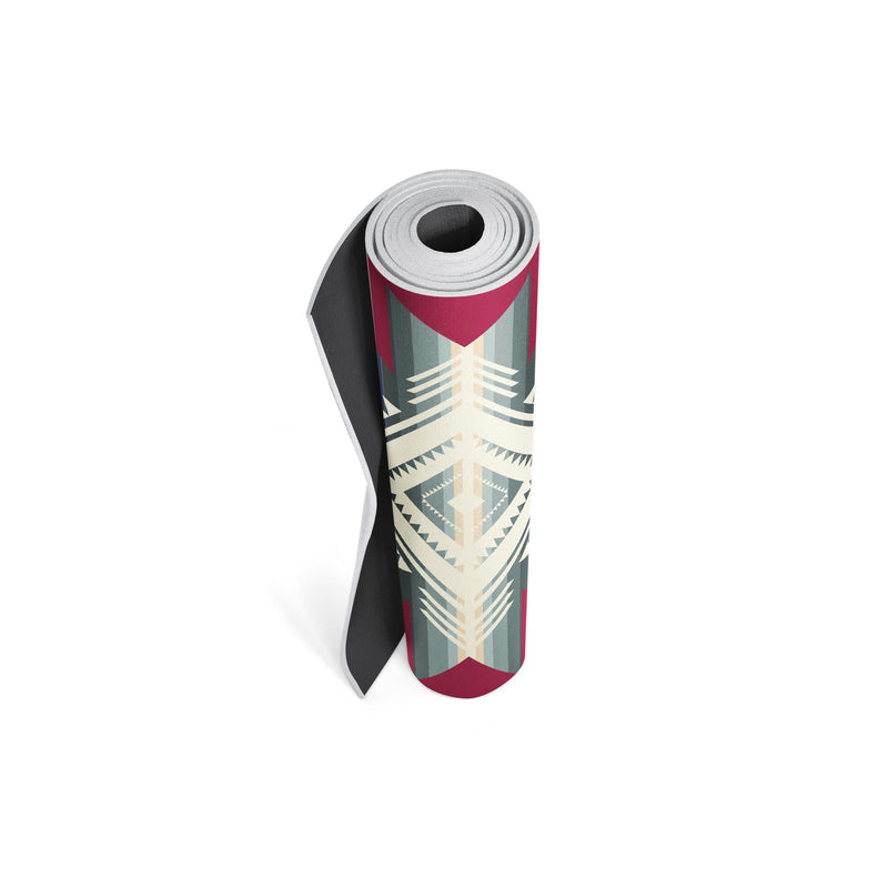 Load image into Gallery viewer, Yune Yoga - Yoga Mat | 6mm Thick | Red | Non-Slip | Eco Friendly | Yune Yoga | Buffalo Hills Lava
