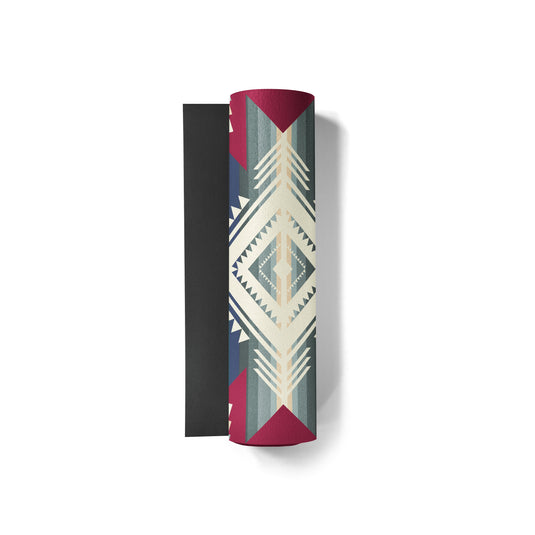 Yune Yoga - Yoga Mat | 6mm Thick | Red | Non-Slip | Eco Friendly | Yune Yoga | Buffalo Hills Lava