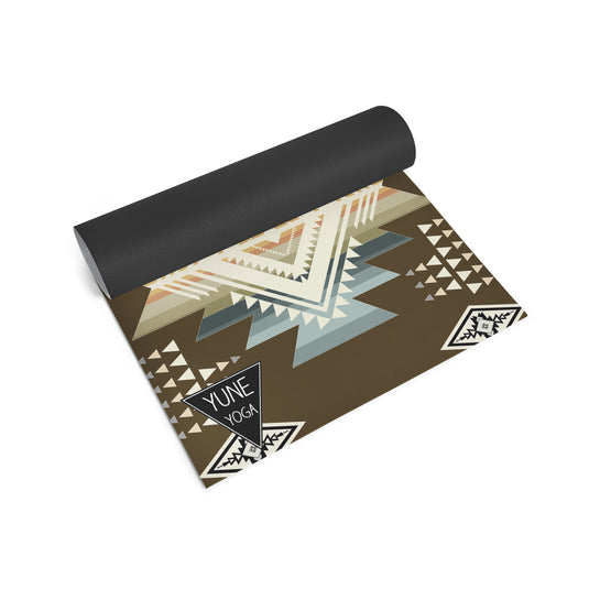 Yune Yoga - Yoga Mat | 6mm Thick | Brown | Non-Slip | Eco Friendly | Yune Yoga | Buffalo Hills Soil