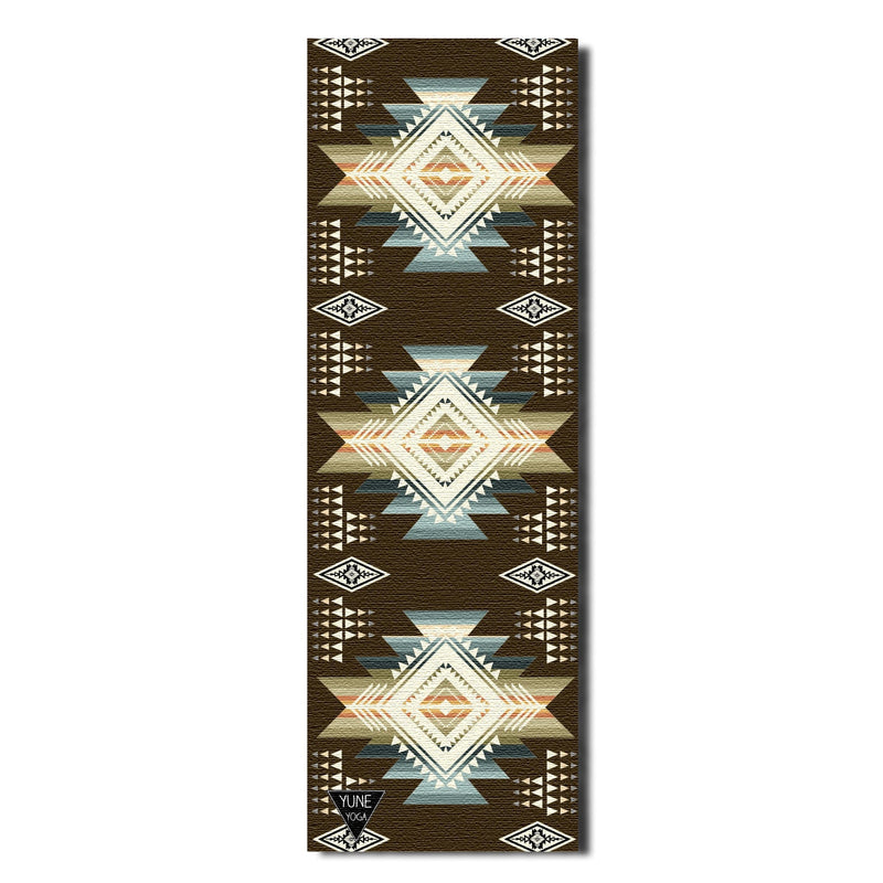 Load image into Gallery viewer, Yune Yoga - Yoga Mat | 6mm Thick | Brown | Non-Slip | Eco Friendly | Yune Yoga | Buffalo Hills Soil
