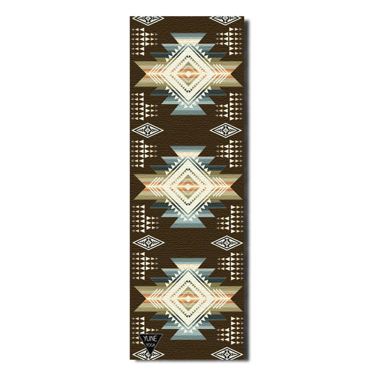 Yune Yoga - Yoga Mat | 6mm Thick | Brown | Non-Slip | Eco Friendly | Yune Yoga | Buffalo Hills Soil