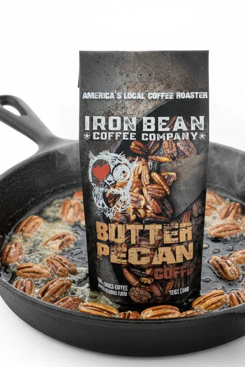 Iron Bean Coffee Company - Butter Pecan - 12oz