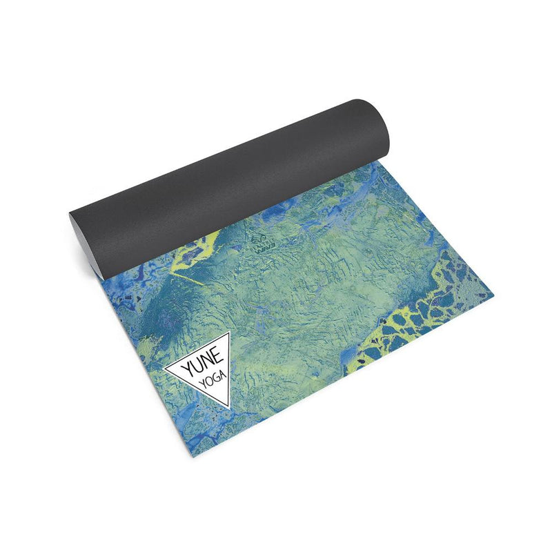 Load image into Gallery viewer, Yune Yoga - Yoga Mat | 6mm Thick | RealTree | Non-Slip | Eco Friendly | Yune Yoga | Wav3 Pattern
