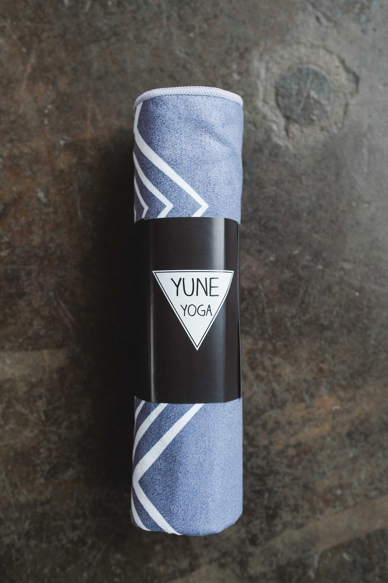 Load image into Gallery viewer, Yune Yoga - Yoga Towel | Non Slip Silicon Nubs | Absorbent Microfiber | Pink | Yune Yoga | The Cassady

