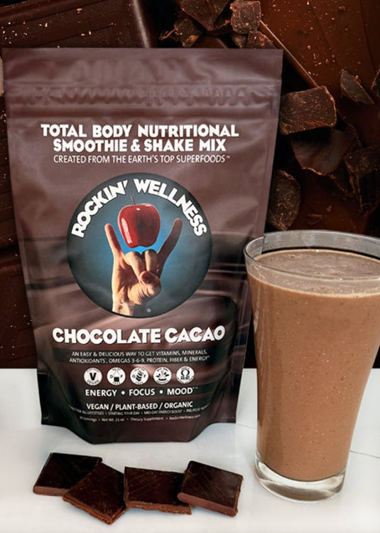 Rockin' Wellness - Chocolate Cacao Nutritional Shake Mix