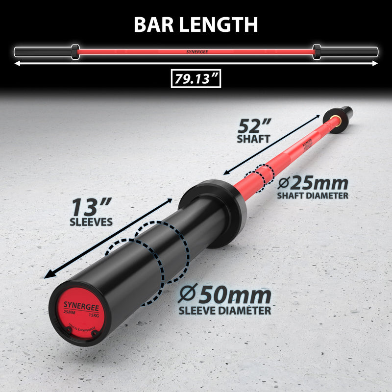 Load image into Gallery viewer, Synergee - Games Barbell
