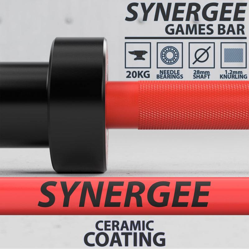 Load image into Gallery viewer, Synergee - Games Barbell
