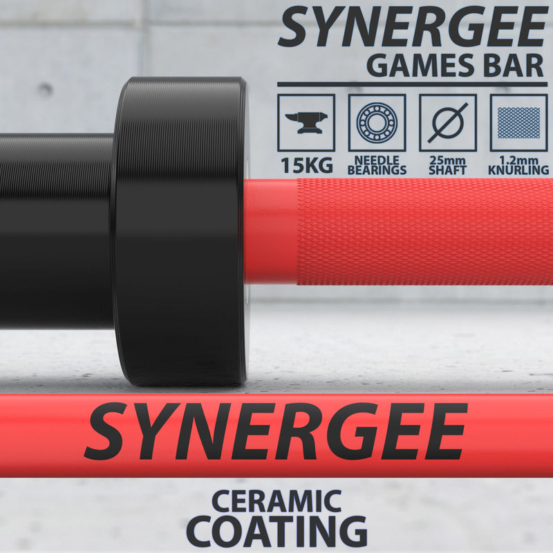Load image into Gallery viewer, Synergee - Games Barbell

