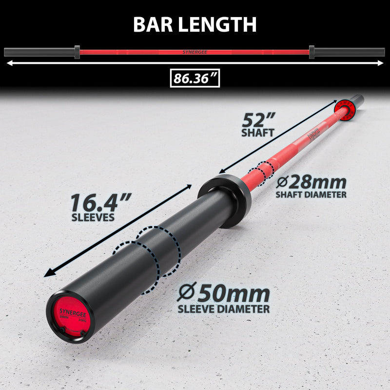 Load image into Gallery viewer, Synergee - Games Barbell
