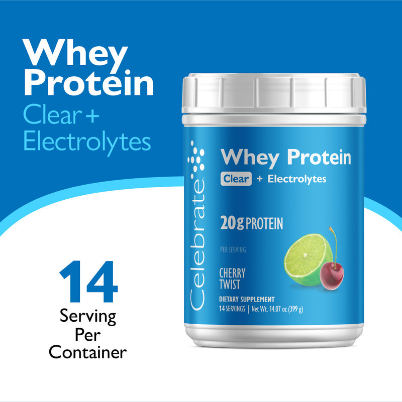Load image into Gallery viewer, Celebrate Vitamins - Celebrate Whey Protein Clear + Electrolytes
