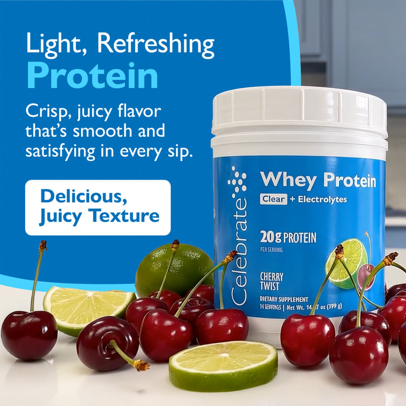 Load image into Gallery viewer, Celebrate Vitamins - Celebrate Whey Protein Clear + Electrolytes
