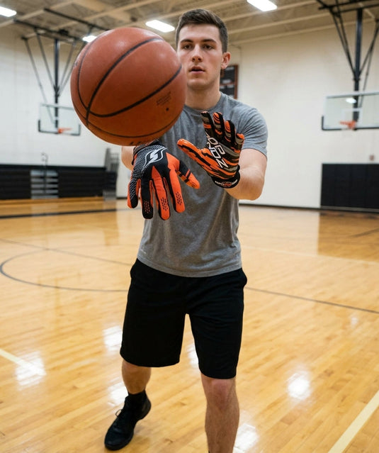HoopsKing - Hoop Handz Weighted Basketball Gloves | Heavy | Increase Hand Speed