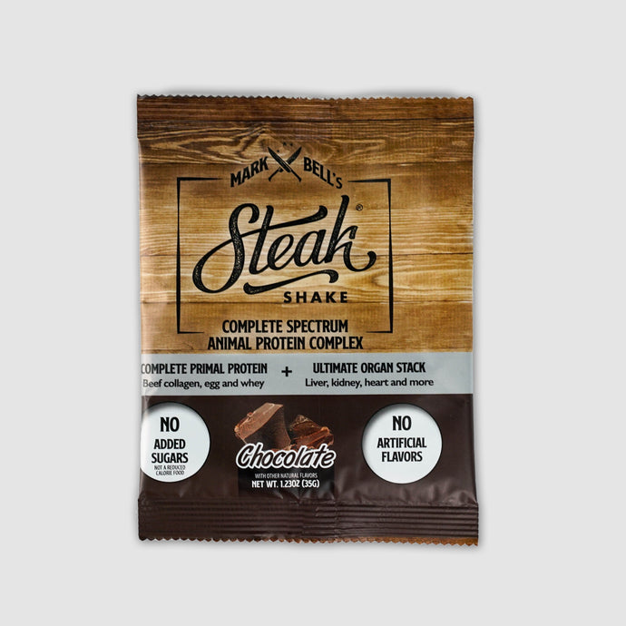 Sample Pack - Mark Bell's Steak Shake® - Complete Spectrum Animal Protein Powder Complex