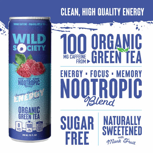 Wild Society Nutrition - Energy Drink with Nootropics