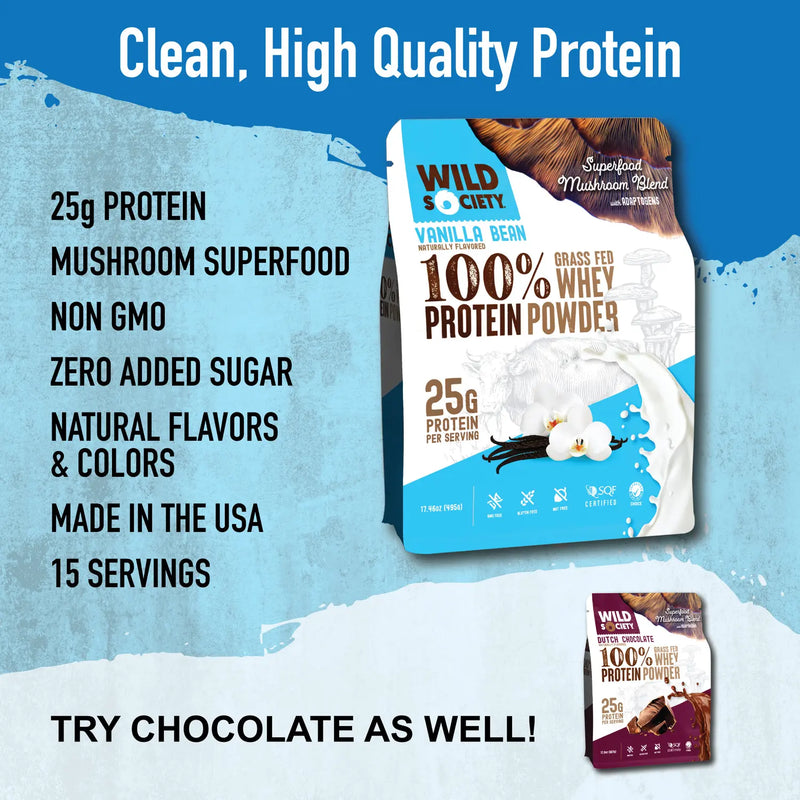 Load image into Gallery viewer, Wild Society Nutrition - Grass-Fed Whey Protein
