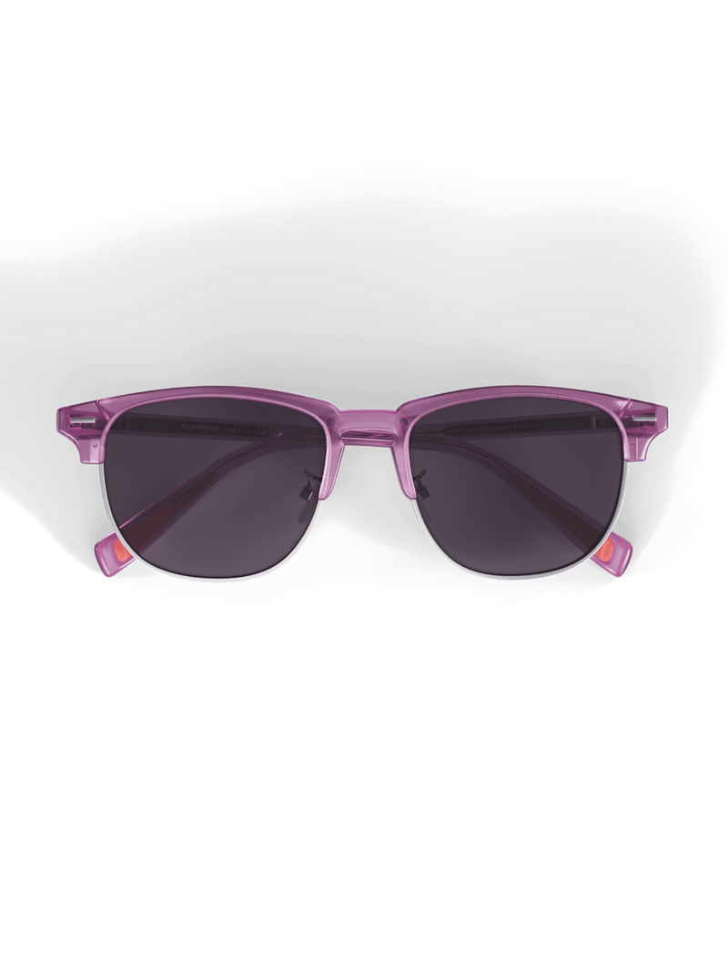 Load image into Gallery viewer, Clear Lilac Semi Rimless
